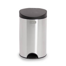 Th&ugrave;ng R&aacute;c inox Fitis Premium 12L - Tr&ograve;n đạp thấp - 3 M&agrave;u (Inox mờ, Trắng, Đen) - RPS1-901, RPS1-904, RPS1-903